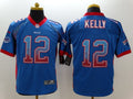 Men's Buffalo Bills Jim Kelly #12 Blue Game Player Jerseys