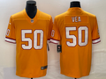 Men's Tampa Bay Buccaneers Vita Vea #50 Orange Throwback Game Jerseys