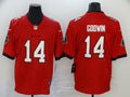 Men's Tampa Bay Buccaneers Chris Godwin #14 Red Vapor Limited Jerseys