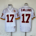 Men's Washington Redskins Doug Williams Mitchell & Ness White Legacy Replica Jerseys
