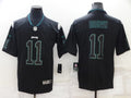 Men's Philadelphia Eagles A.J. Brown #11 Black Team Game Jerseys