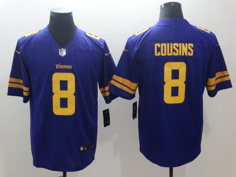 Men's Minnesota Vikings Kirk Cousins Nike Jersey -  Purple