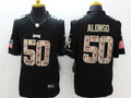 Men's Philadelphia Eagles Kiki Alonso #50 Black Game Player Jerseys