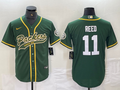 Men's Green Bay Packers Jayden Reed #11 Green Player Jerseys Joint Edition