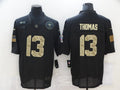 Men's New Orleans Saints #13 Michael Thomas Black Game Player Jerseys