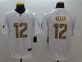 Men's Buffalo Bills Jim Kelly #12 White Game Player Jerseys