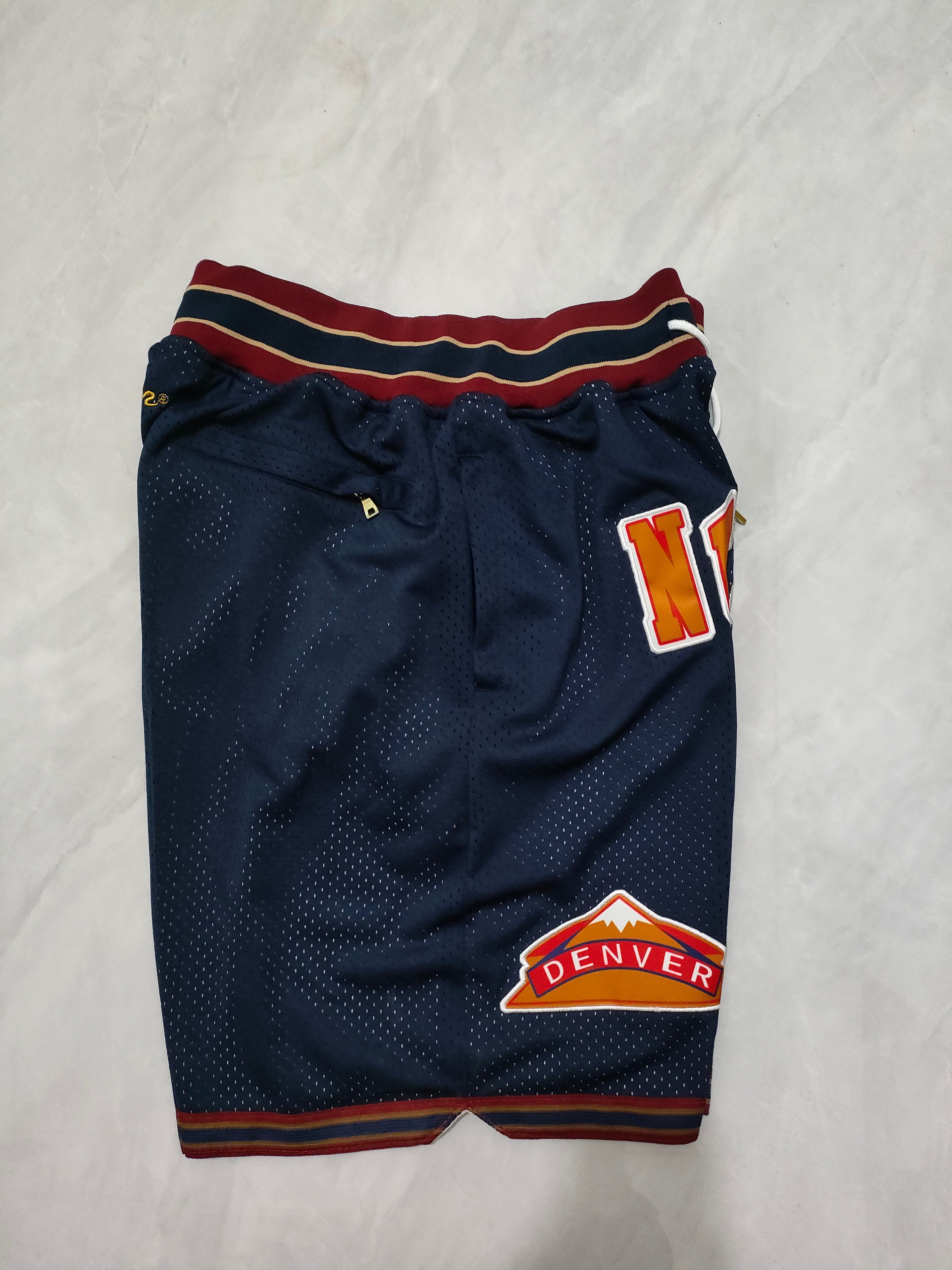 JUST DON Denver Nuggets 1993Pocket Shorts