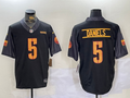 Men's Washington Commanders Jayden Daniels #5 Black Alternate Game Player Jerseys