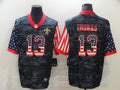 Men's New Orleans Saints Michael Thomas #13 Gray Camouflage Game Player Jerseys