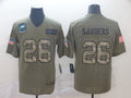 Men's Philadelphia Eagles Miles Sanders #26 Brown Game Player Jerseys