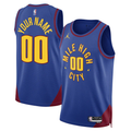 Men's Denver Nuggets Swingman Player Custom Jerseys Blue