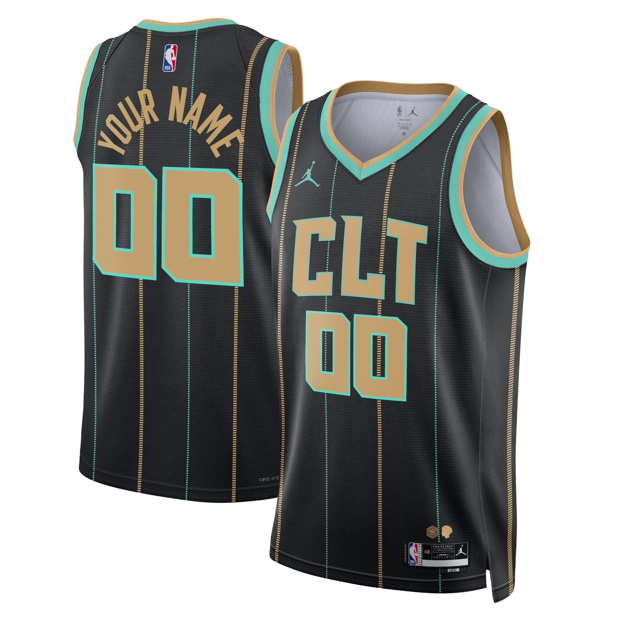 Custom Charlotte Hornets Jersey