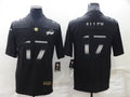 Men's Buffalo Bills Josh Allen #17 Black Alternate Player Jerseys