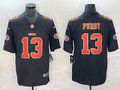 Men's San Francisco 49ers Brock Purdy #13 Carbon Black Fashion Game Jerseys