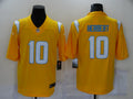 Men's Los Angeles Chargers Justin Herbert #10 Yellow Inverted Legend Jerseys