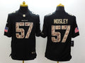 Men's Baltimore Ravens C.J. Mosley #57 Black Game Player Jerseys