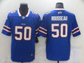Men's Buffalo Bills Greg Rousseau #50 Blue Game Player Jerseys