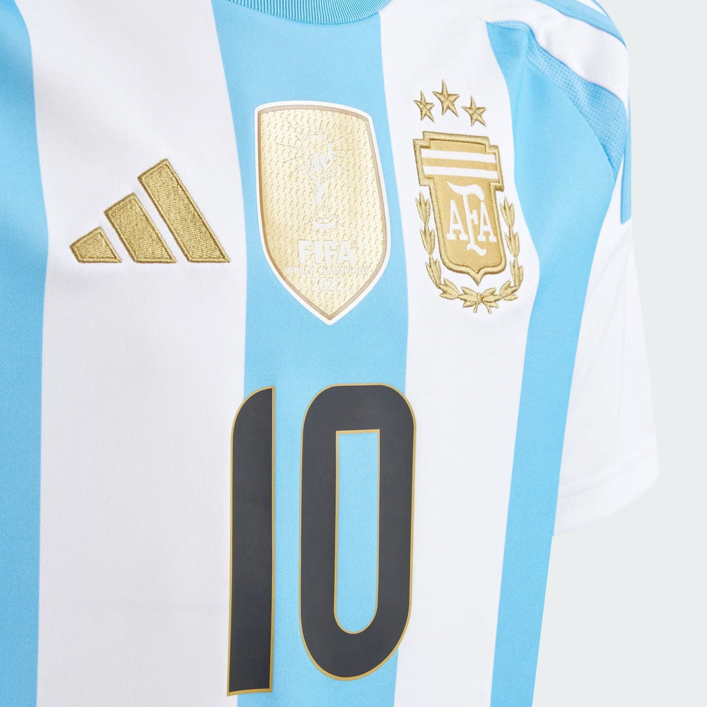 Argentina Home Jersey 24/25 Kids Messi 10
