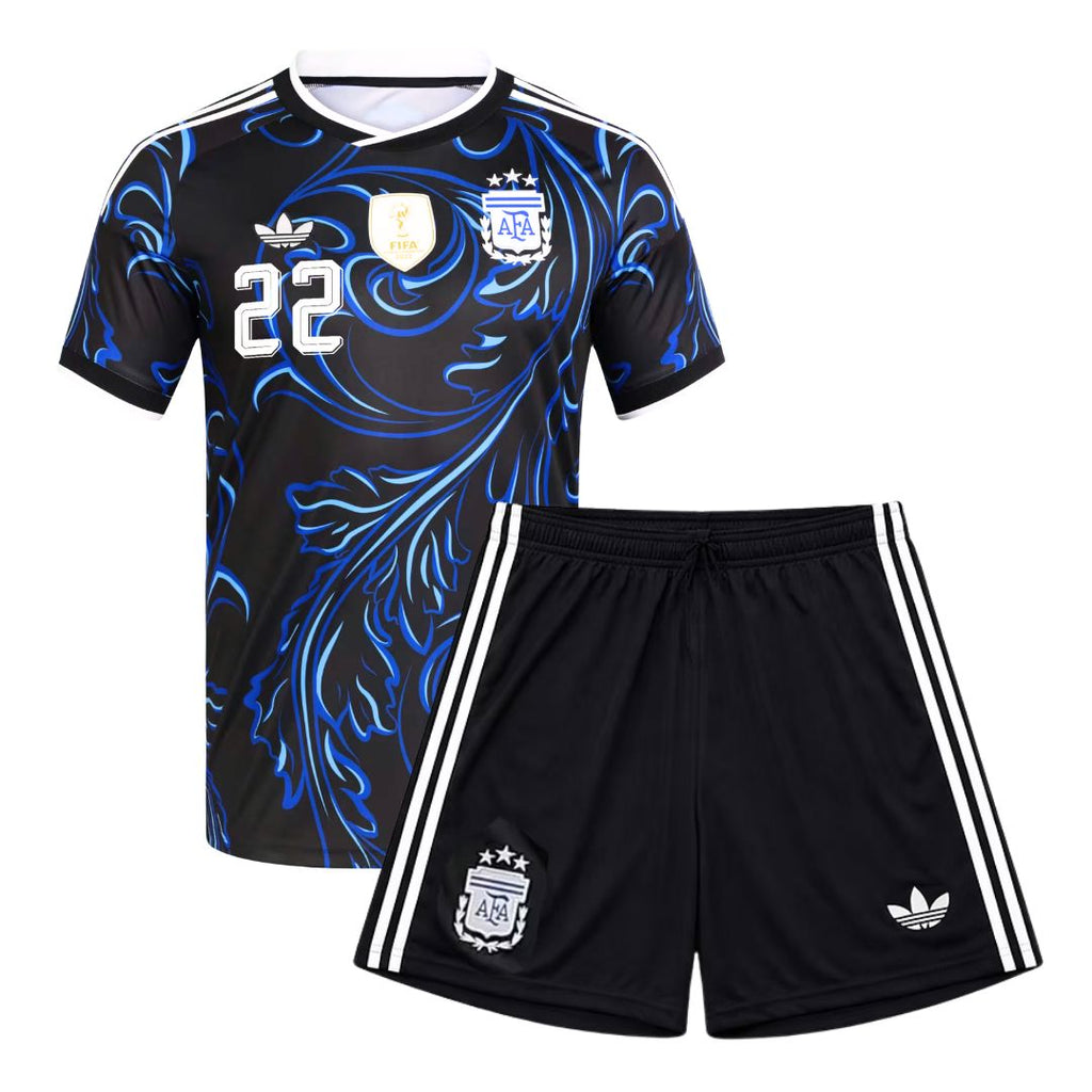 Argentina 2026 Away Kids Kit – L. MARTÍNEZ 22