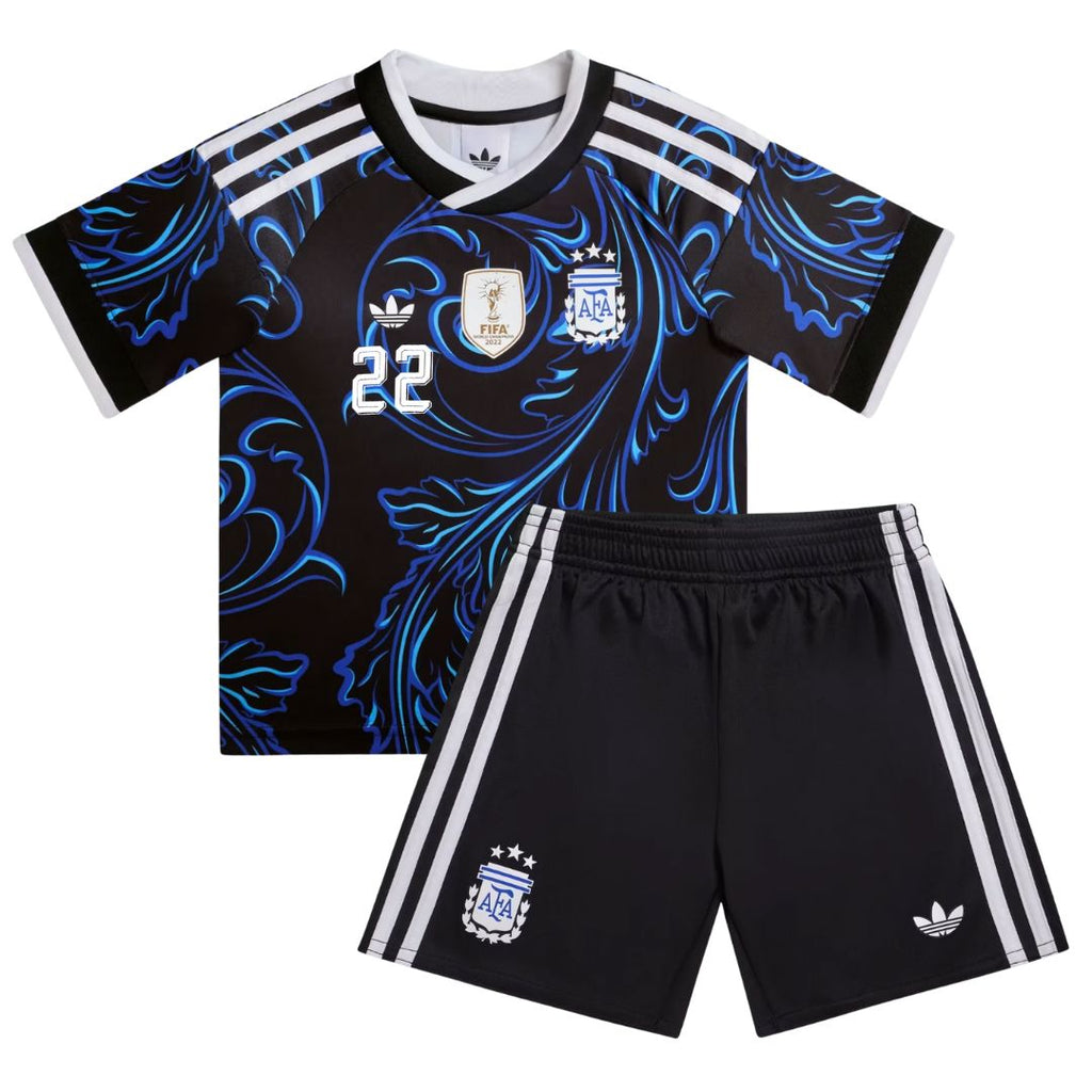 Argentina 2026 Away Mini Kit – L. MARTÍNEZ 22