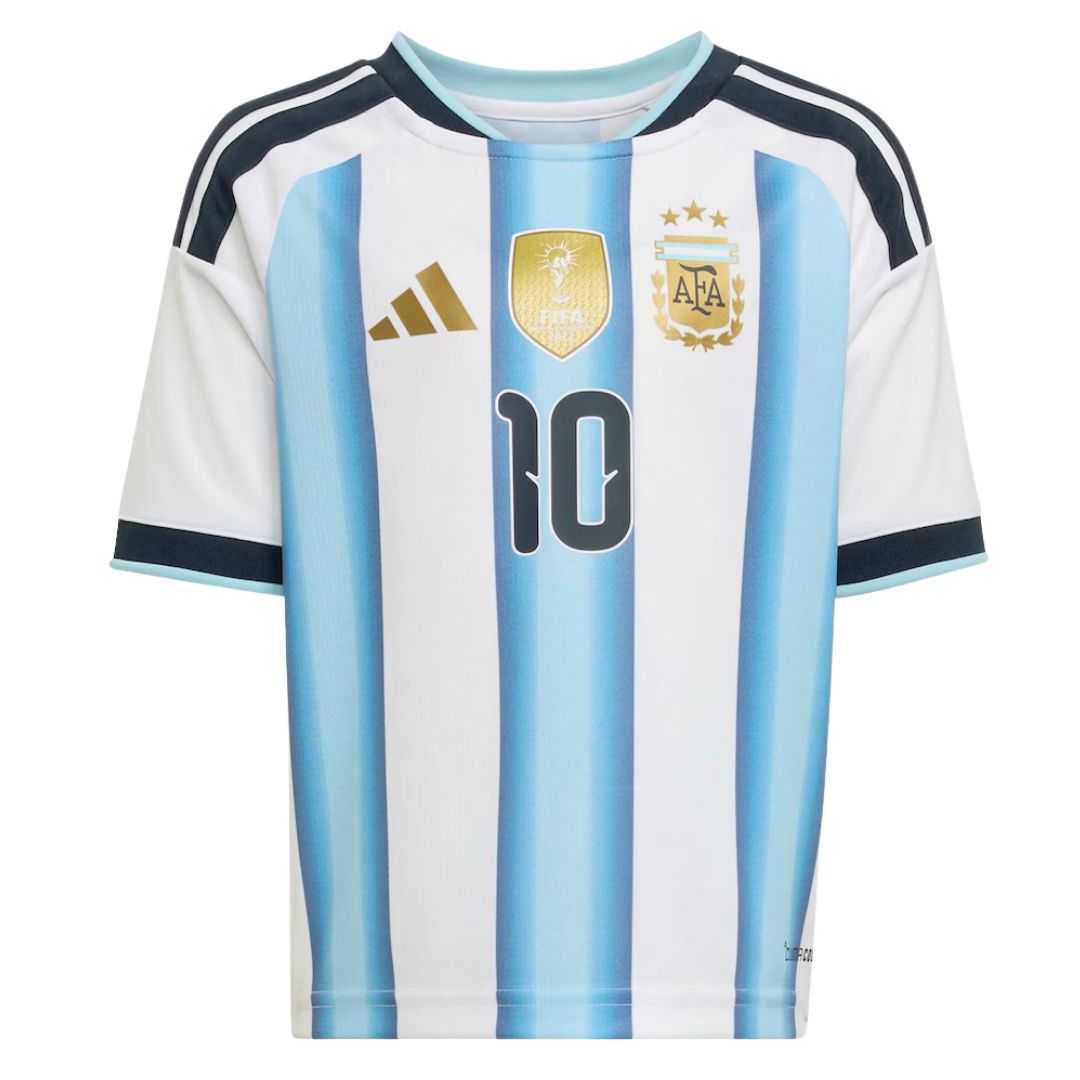 Argentina 2026 Home Mini Kit – Messi 10