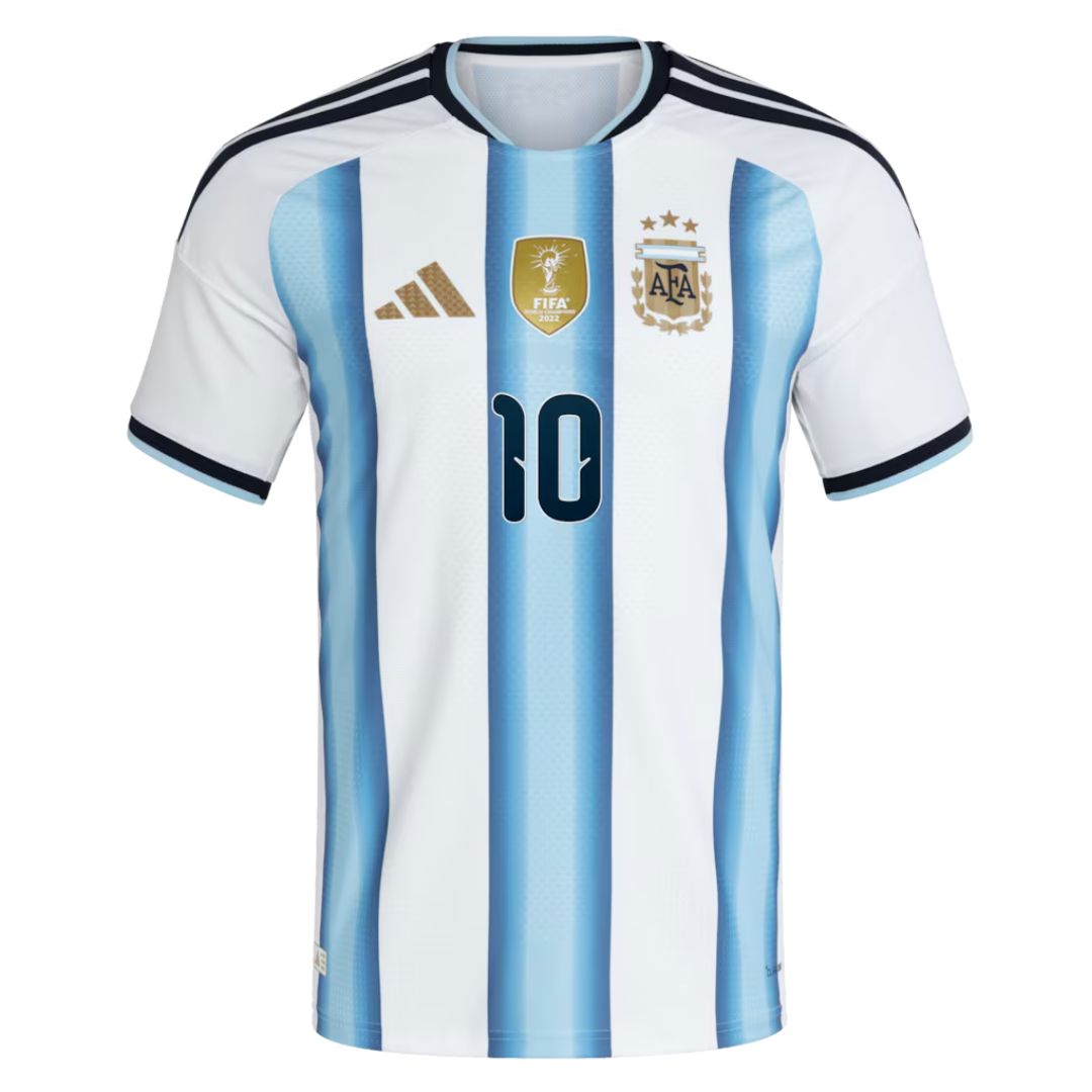 2026 Argentina Home Jersey Authentic Messi 10