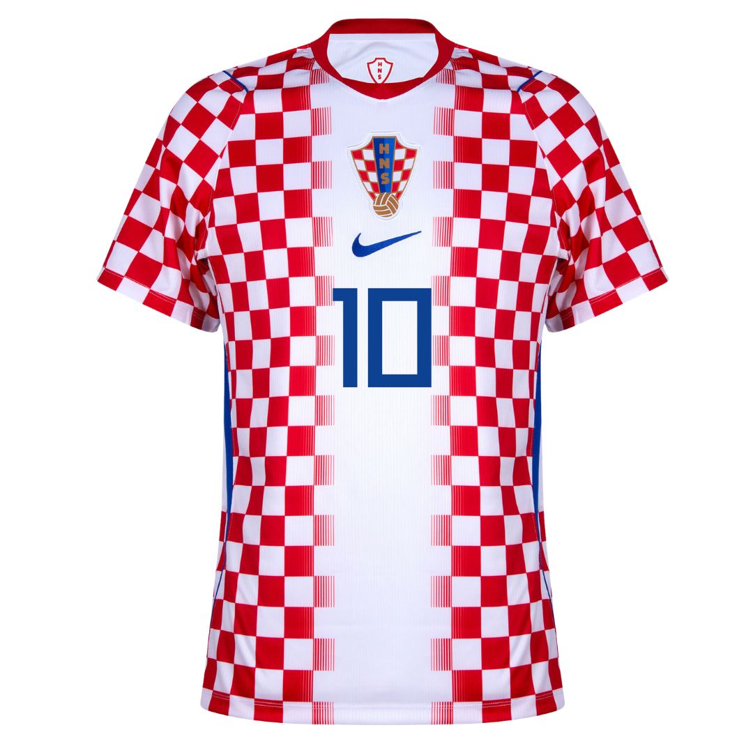 Croatia 2026 Home Jersey – Modrić 10