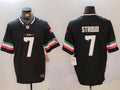 Men's Houston Texans C.J. Stroud #7 Black Game Jerseys