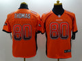 Men's Denver Broncos Julius Thomas #80 Orange Game Jerseys