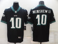 Men's Philadelphia Eagles Gardner Minshew II #10 Black Game Jerseys