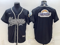 Men's Los Angeles Chargers Black RFLCTV Limited Jerseys