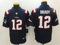 Men's New England Patriots Tom Brady #12 Navy Game Jerseys