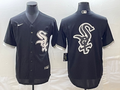 Men's Chicago White Sox Black Alternate Replica Team Jerseys