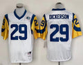 Men's San Louis Rams Eric Dickerson Mitchell & Ness White Legacy Replica Jerseys