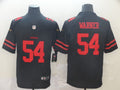 Men's San Francisco 49ers Fred Warner #54 Black Game Jerseys
