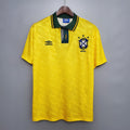 Brazil 1991 - 1993 Home Jersey