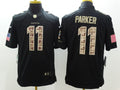 Men's Miami Dolphins DeVante Parker #11 Black Game Player Jerseys