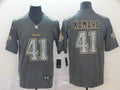 Men's New Orleans Saints Alvin Kamara #41 Gray Player Game Jerseys