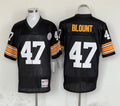 Men's Pittsburgh Steelers Mel Blount Mitchell & Ness Black Legacy Replica Jerseys