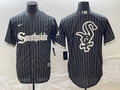 Men's Chicago White Sox Black City Connect Replica Team Jerseys