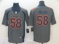 Men's Denver Broncos Von Miller #58 Gray Inverted Legend Jerseys