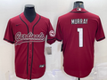 Men's Arizona Cardinals Kyler Murray #1 Red Game Jerseys Joint Edition