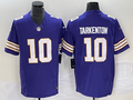 Men's Minnesota Vikings Fran Tarkenton #10 Purple Classic Player Jerseys