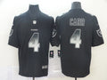 Men's Las Vegas Raiders #4 Derek Carr Black Game Jerseys