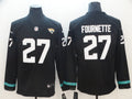Men's Jacksonville Jaguars Leonard Fournette #27 Black Player Game Jerseys