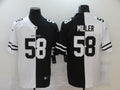Men's Denver Broncos Von Miller #58 Black/White Game Jerseys