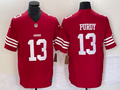 Men's San Francisco 49ers Brock Purdy #13 Scarlet Vapor F.U.S.E. Limited Jerseys