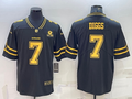 Men's Dallas Cowboys Trevon Diggs #7 Black Player Game Jerseys
