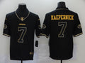 Men's San Francisco 49ers Colin Kaepernick #7 Black Authentic Game Jerseys