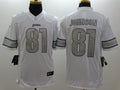 Men's Detroit Lions Calvin Johnson #81 White Game Player Jerseys